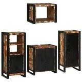 thumbnail of vidaXL Badezimmermöbel Set 4 pcs Mehrfarbig Massives recyceltes Holz