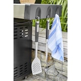 thumbnail of Tarrington House 5-Brenner Gasgrill Mohim, Edelstahl / Stahl, 150 x 58 x 131 cm, Seitennbrenner, Thermometer, Ablagetisch, fahrbar, silber / anthrazit