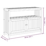 thumbnail of vidaXL Garten-Konsolentisch 110x35x75 cm Massivholz Akazie