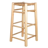 thumbnail of Taburete Alto con Asiento Tejido con Enea