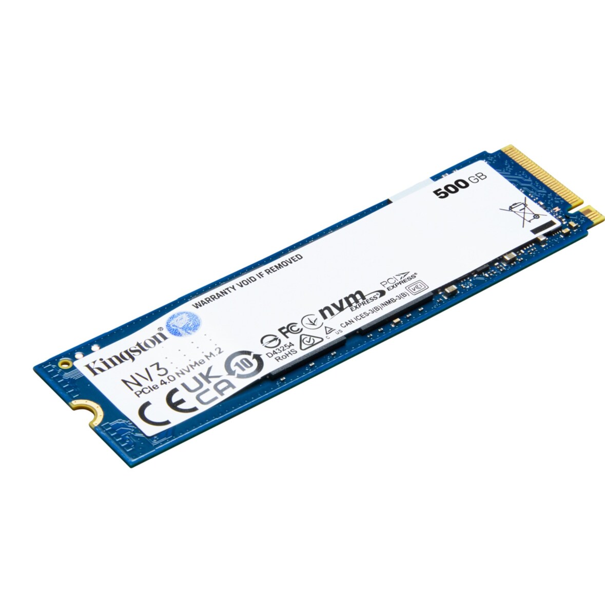 Kingston Ssd Nv3 500g M.2 Nvme Pcie 4.0 *snv3s 500g
