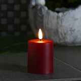 thumbnail of LED Mini Kerzen Timer Sensor H:10cm rot outdoor 2er Set bis zu 1200h