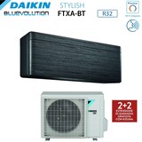 thumbnail of Climatizzatore Daikin Bluevolution Inverter serie STYLISH REAL BLACKWOOD 15000 Btu FTXA42BT R-32 Wi-Fi Integrato classe A++ Colore Legno Nero