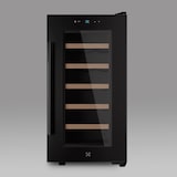 thumbnail of Les Petits Champs Wijnkoelkast voor 18 Flessen CAVCB18 Black Edition, 50L, 5 planken, Thermo-elektrische Koeling, Elegant Design, LED, Anti-UV