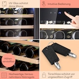 thumbnail of Klarstein Barossa 38 Uno Weinkühlschrank 1 Zone 94 Ltr 38 Fl Touch-Display Schwarz