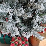 thumbnail of SVITA kunstmatige kerstboom sneeuw decoratie kunstboom PVC 150 cm