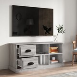 thumbnail of Mueble de TV madera contrachapada gris Sonoma 102x35,5x47,5 cm