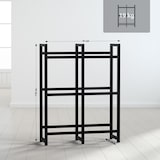 thumbnail of Suporte para caixas de bebidas empilhadas preto/116x91x31 cm