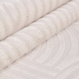 thumbnail of Teppich Wohnzimmer 3D-Effekt Pflegeleicht Waschbar Strapazierfähig Schlafzimmer OEKO-TEX Creme 120x170 cm – ILLER von Kadima Design