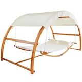 thumbnail of tectake Hamaca LOCARNO para 2 personas, 328 x 160 x 171,5 cm - Teca