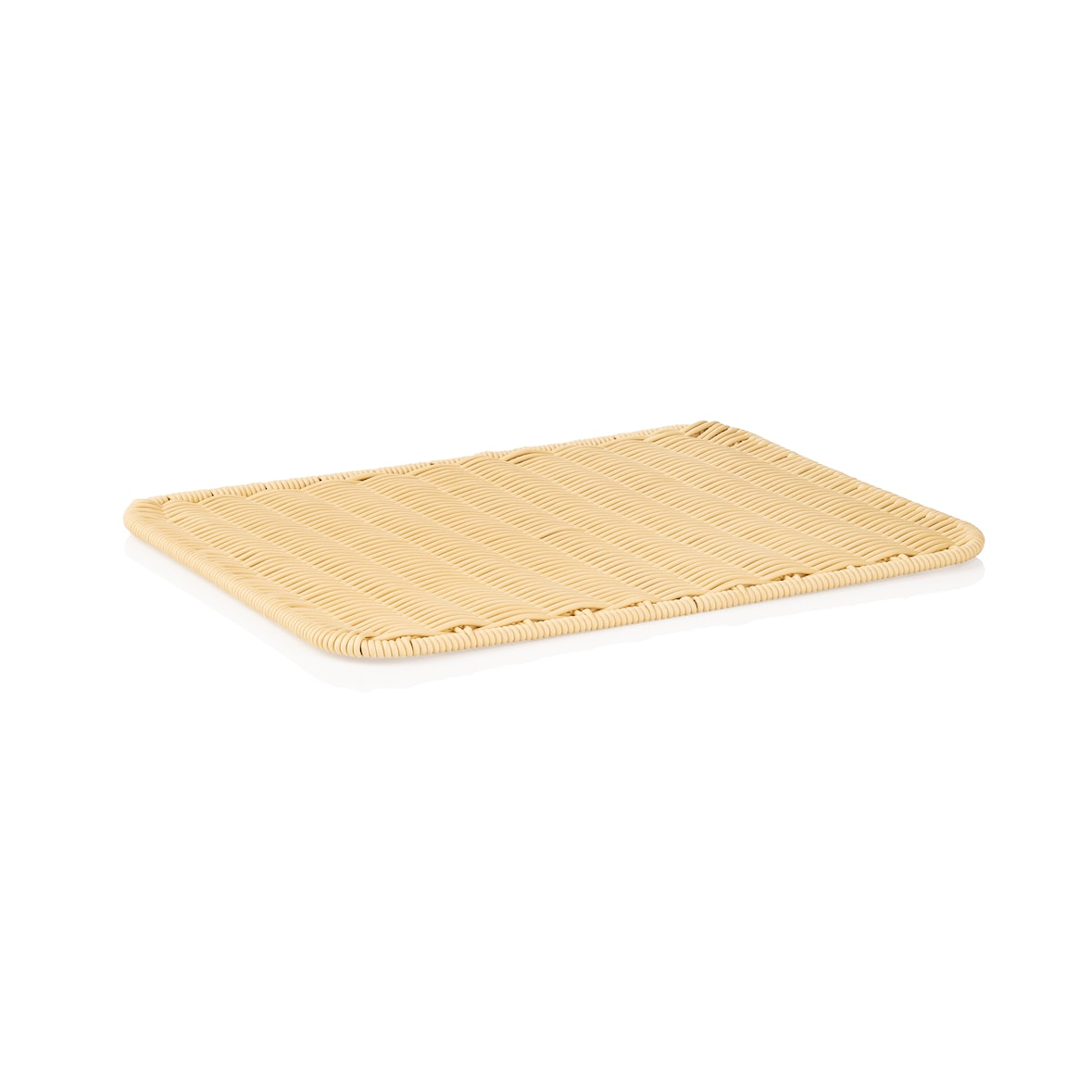 Plateau de présentation 40 x 30 cm beige polypropylène WEAVER PRO - Was Germany