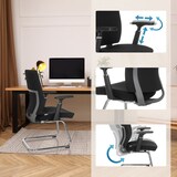thumbnail of Sedia a sbalzo CAPTIVO PRO V Nero hjh OFFICE