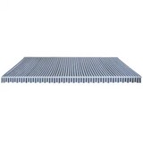 thumbnail of vidaXL Gelenkarmmarkise 600 cm Blau/Weiß