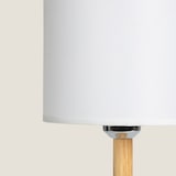 thumbnail of Ledkia Lámpara de Mesa LED Pórtatil Madera con Batería USB Recargable Folgosa Natural