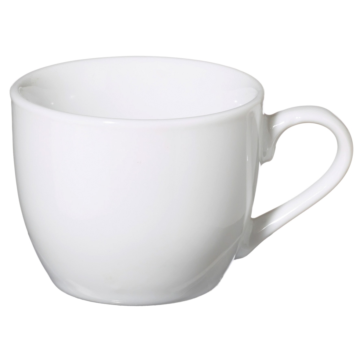 aro Theekop, porselein, 200 ml, wit, 6 stuks
