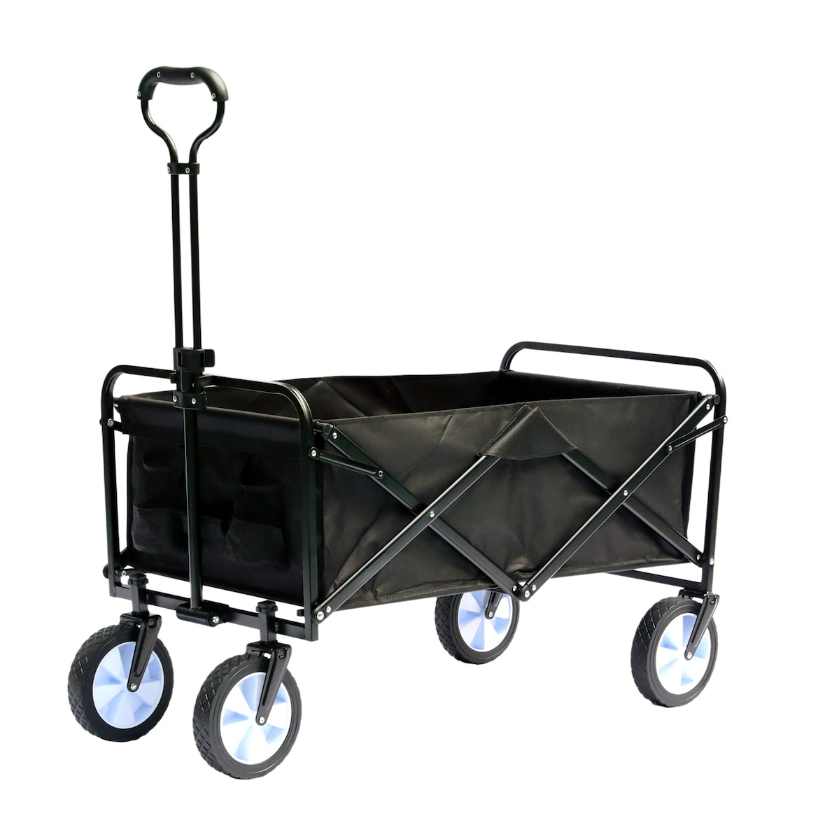 Premium Faltbarer Bollerwagen Transportwagen Handwagen Gartenwagen