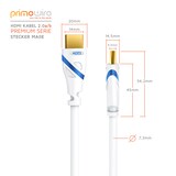 thumbnail of Primewire 8k HDMI-Kabel 2.1, Ultra HD Highspeed 4K 60Hz, Full HD, 3D, ARC, 18 GBit/s, HDMI Typ A - 1m