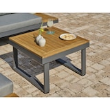 thumbnail of Salon de jardin 5 places bois d'acacia et aluminium gris anthracite  - MIYAKO