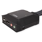 thumbnail of Aten CS22DP CS22DP 2-Port USB DisplayPort Kabel KVM-Switch mit Remote