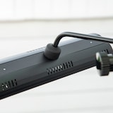 thumbnail of Outsunny Aquecedor Elétrico de Exterior com 3 Painéis 1000W Aquecedor de Infravermelhos com Controlo Proteção IPX5 87x75x22cm Preto