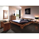 thumbnail of Massivholzbett Balkenbett 180 x 200 cm aus Akazie CARMA