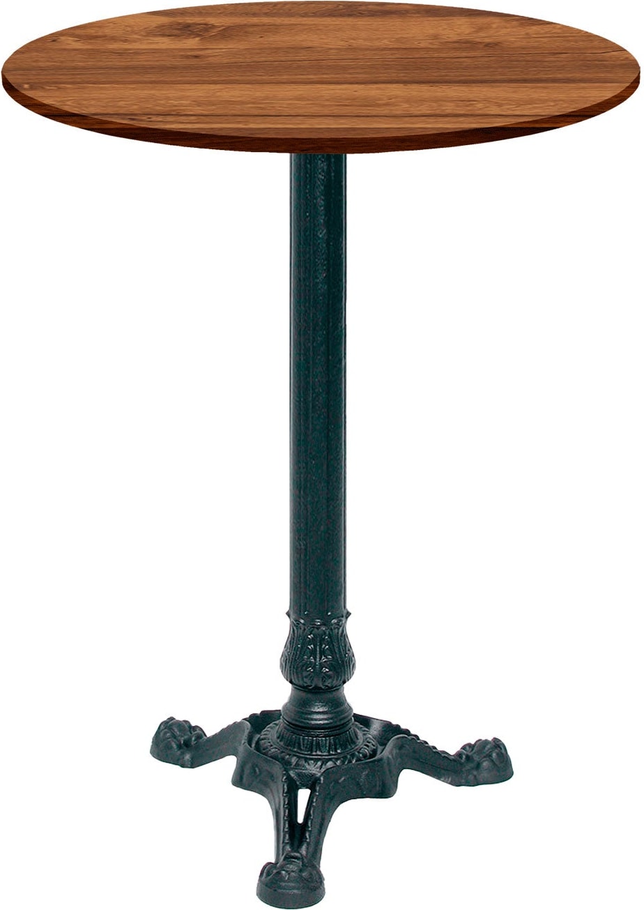 RestooTab - Stehtisch Bistrot Ø60cm Dekor Eiche hunton