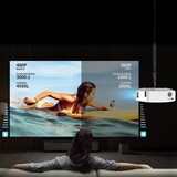 thumbnail of Videoprojecteur LED Smart HD 720P Luminosité 80ANSI Contraste 3000:1 Portable YONIS