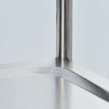 thumbnail of Servierwagen Aus Edelstahl, Mit Zwei Borden, 860 X 540 X 940 Mm (Bxtxh)