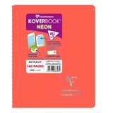 thumbnail of Clairefontaine 5x Koverbook Neon Spiralbuch A5, 80 Blatt 90g, liniert, Einband aus opakem Polypropylen - Sortiert 366723C