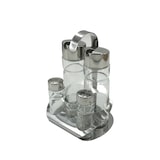 thumbnail of METRO PROFESSIONAL Menageset, roestvrij staal/glas, 13.1 x 11.2 x 18.4 cm, 240 ml