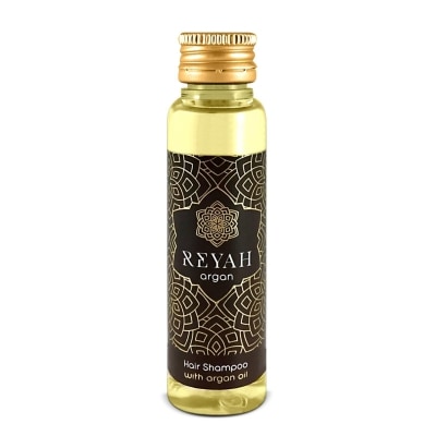 Shampoo 32ml Reyah arricchito con olio di Argan, linea cortesia per hotel e b&b (95 pezzi)