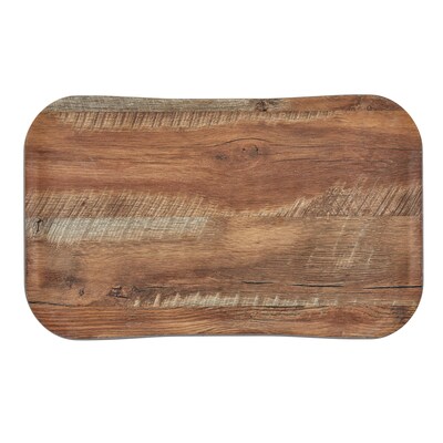 CAMBRO - VTC3253T-F87 - Plateau Century imitation bois - Surface lisse - 32,5 x 53 cm - Chêne brun