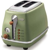 thumbnail of DeLonghi Toaster Retro CTOV 2103.GR olive