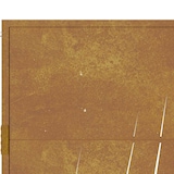 thumbnail of vidaXL Poort grasontwerp 105x205 cm cortenstaal