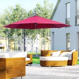 thumbnail of Outsunny Ombrellone da Giardino a Braccio Deluxe Inclinabile Φ3m