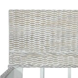 thumbnail of vidaXL Bettgestell Grau Natur Rattan 140 x 200 cm