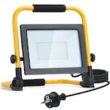 thumbnail of 100W Kaltweiß Tragbaren LED Baustrahler Fluter Strahler mit Stecker IP44