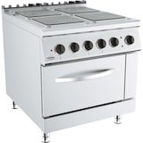 thumbnail of Basis 900 elektrisch fornuis met 4 branders en elektrische oven