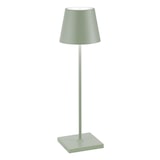 thumbnail of Zafferano Poldina Pro LED-Tischleuchte Salbeigrün, wiederaufladbar & dimmbar, bis 12 h Akku, IP65 Außen