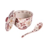 thumbnail of Bol à soupe avec cuillère Kiyo 60 cl -  60.00 cl Multicolore Rond Grès Table Passion 14.00x14.00 cm