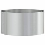thumbnail of vidaXL Gartenblumentopf Silber 40 x 40 x 20 cm Verzinkter Stahl