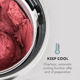 thumbnail of Dolce Bacio Eiscremebereiter Kompressor 2l LCD-Display Touch EdelstahlSilber