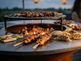 thumbnail of PURLINE Barbecue in acciaio corten con piastra e griglia EFP56CO