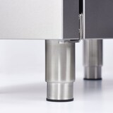 thumbnail of Stalgast Edelstahl Elektro-Griddleplatte als Tischgerät mit Deckel, 800x700 mm, gerillte Grillfläche, Serie 700 ND