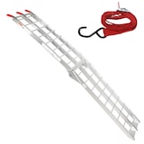 thumbnail of Auffahrrampe Rampe klappbar Laderampe Verladerampe Schiene 680kg Alu R4