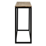 thumbnail of Consola Recibidor iCub 100x35x82cm Negro en madera maciza de pino acabado vintage estilo industrial Box Furniture