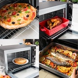 thumbnail of Four multifonction 22L tournebroche grill 1300W ARIZONA noir 5 programmes de cuisson avec minuterie et accessoires