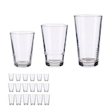 thumbnail of San Ignacio VIVALTO - Juego de 18 Vasos de Vidrio 230/340/510ml