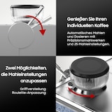 thumbnail of Espressomaschine mit Mahlwerk, 2050W Siebträgermaschine mit 20-Bar italien Pumpe, Milchschäumer und Barista Kit, 25 Mahlgrade, 1,6L, Edelstahl