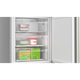 thumbnail of Bosch Serie 4 KGN492IAF Freistehende Kühl-Gefrier-Kombination mit Gefrierbereich unten, 203 x 70 cm, Gebürsteter Stahl AntiFingerprint, Total No Frost